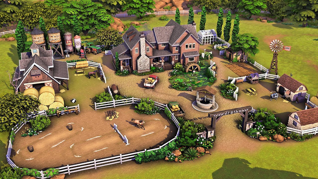 Sims 4 Horse Ranch